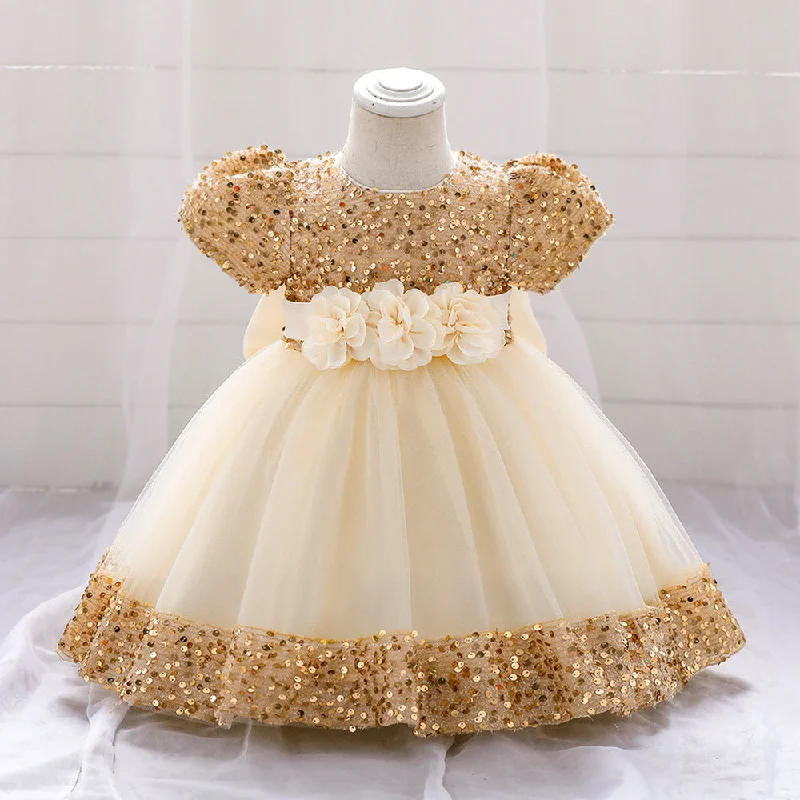 Girls First Communion  Dress Pageant Toddler Christening Birthday  Princess Dress