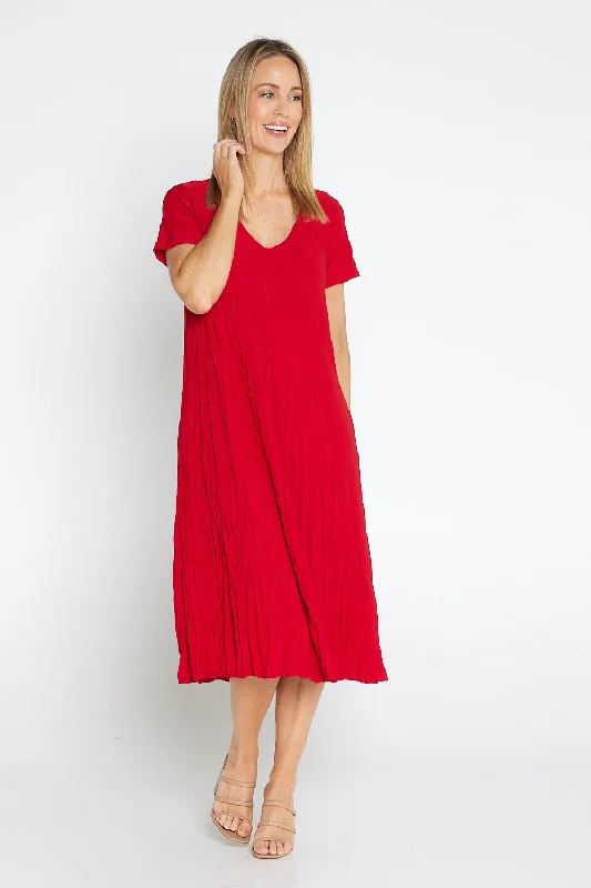 Stella Dress - Red