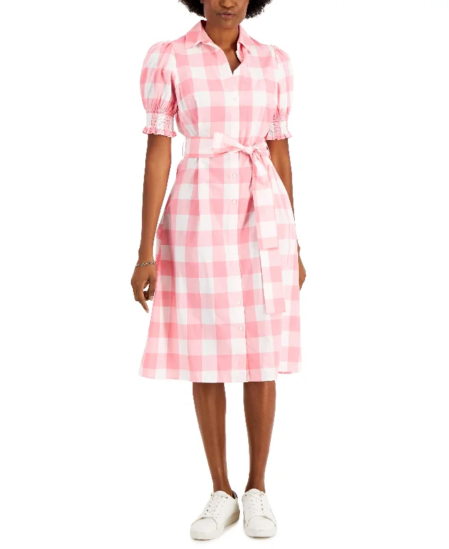 Tommy Hilfiger Gingham Shirtdress