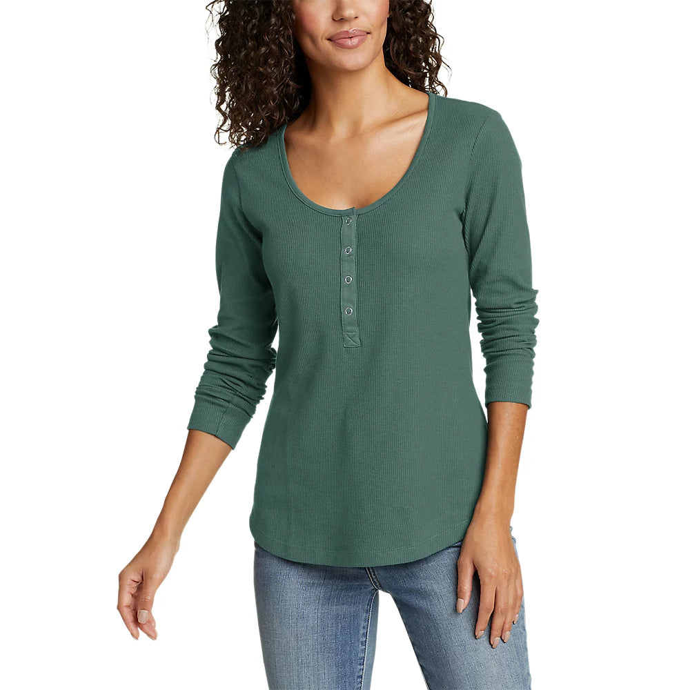 Women's Thermal Snap Henley